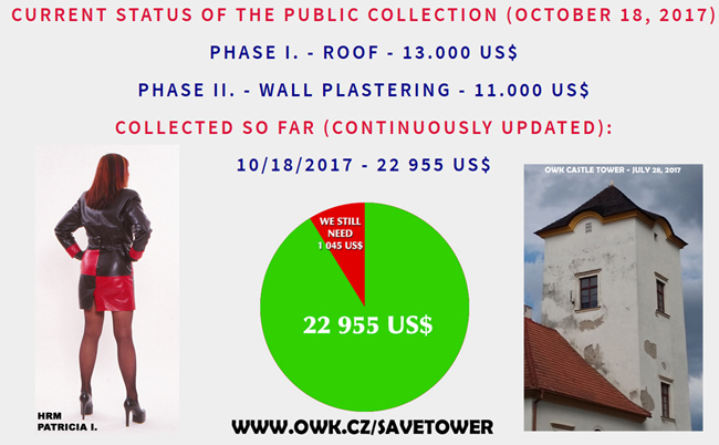 Fundraising for the OWK Castle Tower repair