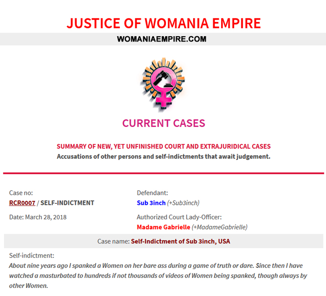 Justice of Womania Empire