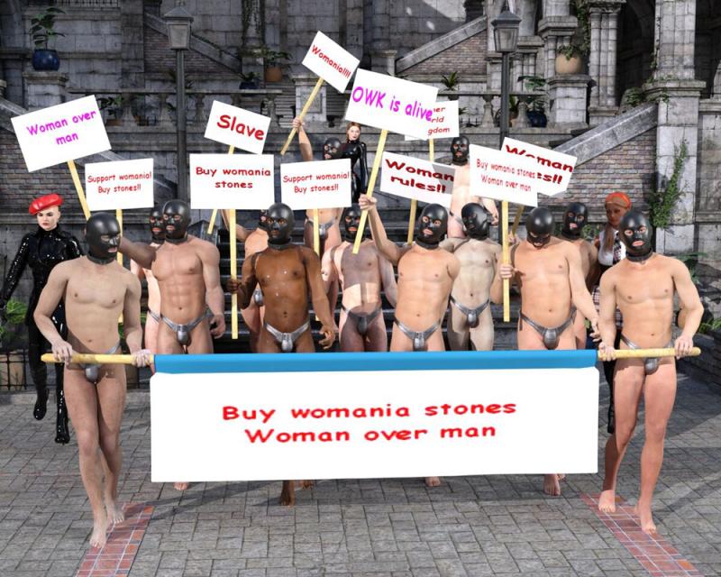 New state slave of Womania Empire