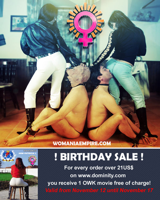 BIRTHDAY SALE on www.dominity.com